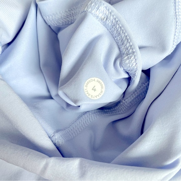 NWT Lululemon Play Off the Pleats Mid-Rise Skirt Pastel Blue Size 4 - Picture 4 of 11